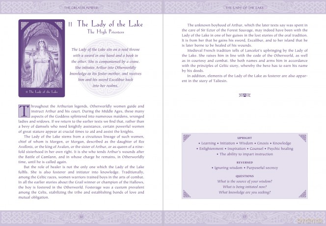 The Complete Arthurian Tarot: Includes classic deck with revised and updated coursebook - Caitlín Matthews [KSIĄŻKA]