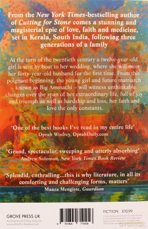 The Covenant of Water: An Oprah's Book Club Selection - Abraham Verghese [KSIĄŻKA]