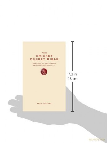 The Cricket Pocket Bible: The perfect gift for a cricket fan - Greg Vaughan [KSIĄŻKA]