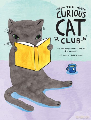 The Curious Cat Club Correspondence Cards - Stasia Burrington [KALENDARZ]