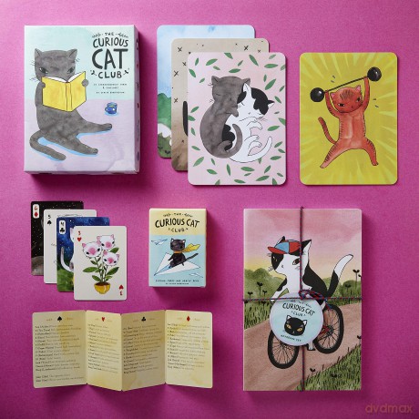 The Curious Cat Club Correspondence Cards - Stasia Burrington [KALENDARZ]