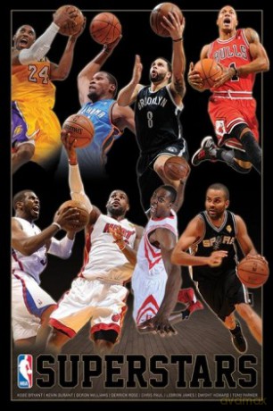 NBA (Superstars) [PLAKAT]