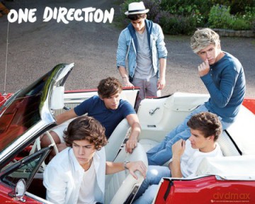 One Direction w samochodzie [PLAKAT]