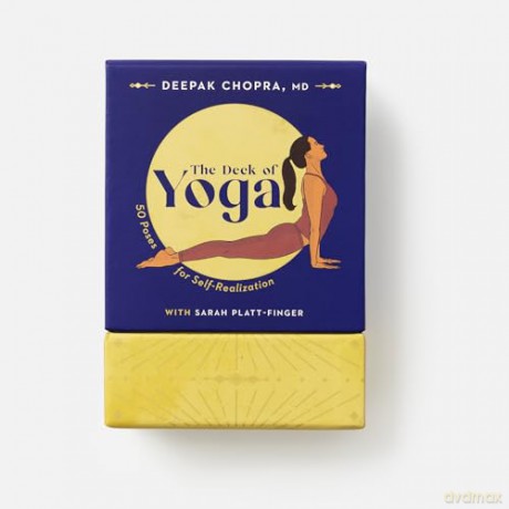 The Deck of Yoga: 50 Poses for Self-Realization - Deepak Chopra M.D. [KSIĄŻKA]