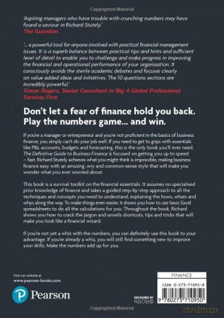 The Definitive Guide to Business Finance: What smart managers do with the numbers (2nd Edition) (Financial Times Series) - Richard Stutely [KSIĄŻKA]