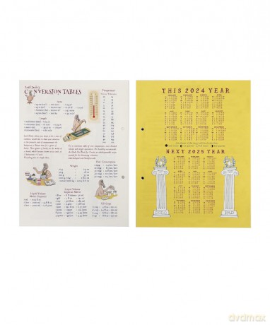 The Dodo Pad LOOSE-LEAF Desk Diary 2024 - Week to View Calendar Year Diary: A 2 hole punched loose leaf Diary-Organiser-Planner for up to 5 people/activities. UK made, sustainable, plastic free - Lord Dodo [KSIĄŻKA]