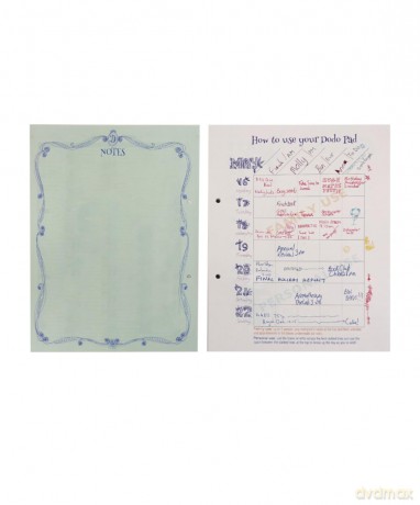 The Dodo Pad LOOSE-LEAF Desk Diary 2024 - Week to View Calendar Year Diary: A 2 hole punched loose leaf Diary-Organiser-Planner for up to 5 people/activities. UK made, sustainable, plastic free - Lord Dodo [KSIĄŻKA]