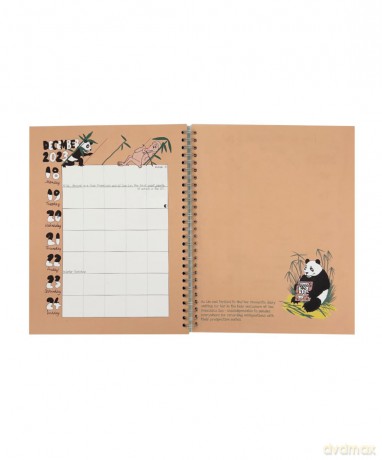The Dodo Pad ON THE LEFT Desk Diary 2024 - Week to View, Calendar Year Diary: A Diary-Organiser-Planner Book for left handers for up to 5 people/activities. UK made, sustainable, plastic free - Lord Dodo [KSIĄŻKA]