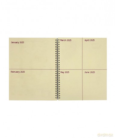 The Dodo Pad ON THE LEFT Desk Diary 2024 - Week to View, Calendar Year Diary: A Diary-Organiser-Planner Book for left handers for up to 5 people/activities. UK made, sustainable, plastic free - Lord Dodo [KSIĄŻKA]