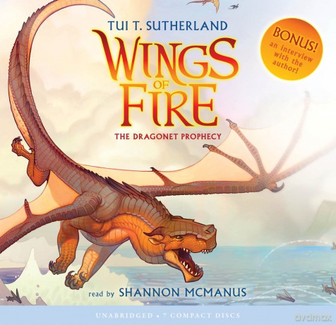 The Dragonet Prophecy: Library Edition (Wings of Fire, 1) - Tui T. Sutherland [KSIĄŻKA]