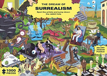 The Dream of Surrealism (1000-Piece Art History Jigsaw Puzzle): 1000-Piece Art History Jigsaw Puzzle - Brecht Vandenbroucke [KSIĄŻKA]