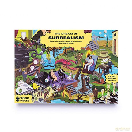 The Dream of Surrealism (1000-Piece Art History Jigsaw Puzzle): 1000-Piece Art History Jigsaw Puzzle - Brecht Vandenbroucke [KSIĄŻKA]