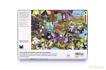 The Dream of Surrealism (1000-Piece Art History Jigsaw Puzzle): 1000-Piece Art History Jigsaw Puzzle - Brecht Vandenbroucke [KSIĄŻKA]