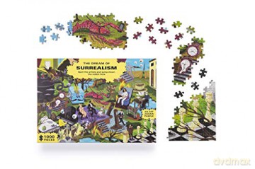 The Dream of Surrealism (1000-Piece Art History Jigsaw Puzzle): 1000-Piece Art History Jigsaw Puzzle - Brecht Vandenbroucke [KSIĄŻKA]