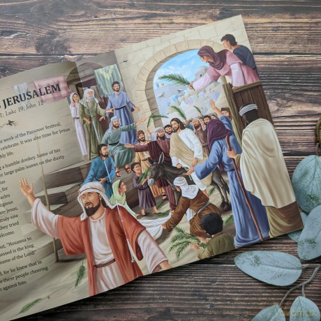The Easter Story: The story of the greatest love of all! - Janice Emmerson-Hicks [KSIĄŻKA]