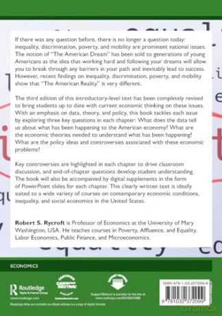 The Economics of Inequality - Robert S. Rycroft [KSIĄŻKA]