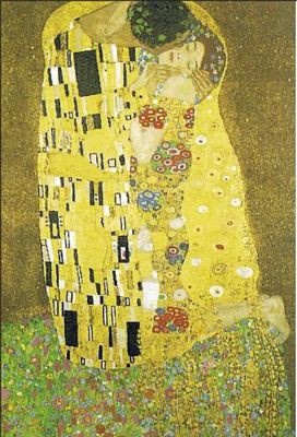 Pocałunek - Gustav Klimt [PLAKAT]