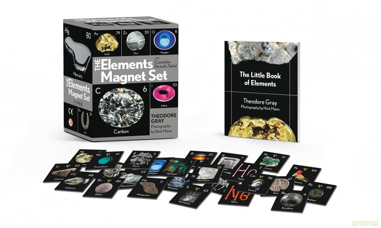 The Elements Magnet Set: With Complete Periodic Table! (Rp Minis) - Theodore Gray [KSIĄŻKA]