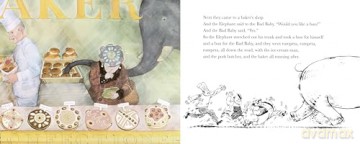 The Elephant and the Bad Baby: Discover the classic picture book from Raymond Briggs - Elfrida Vipont [KSIĄŻKA]