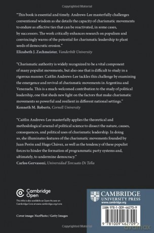 The Emergence and Revival of Charismatic Movements: Argentine Peronism and Venezuelan Chavismo - Caitlin Andrews-Lee [KSIĄŻKA]