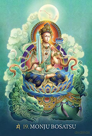The Esoteric Buddhism of Japan Oracle Cards: 44 colour cards with gold foil and 116-page guidebook set - Yuzui Kotaki [KSIĄŻKA]