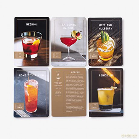 The Essential Cocktail Deck: 50 Cards for Mixing Modern Drinks - Potter Gift [KSIĄŻKA]