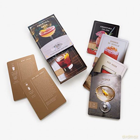 The Essential Cocktail Deck: 50 Cards for Mixing Modern Drinks - Potter Gift [KSIĄŻKA]