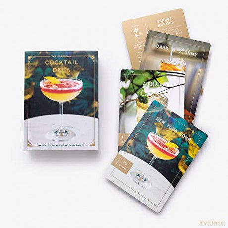The Essential Cocktail Deck: 50 Cards for Mixing Modern Drinks - Potter Gift [KSIĄŻKA]