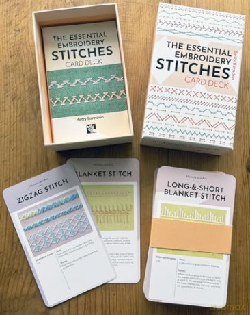 The Essential Embroidery Stitches Card Deck (Craft Card Decks) - Betty Barnden [KSIĄŻKA]