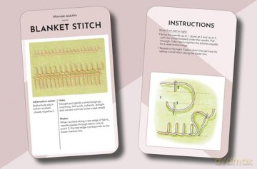 The Essential Embroidery Stitches Card Deck (Craft Card Decks) - Betty Barnden [KSIĄŻKA]