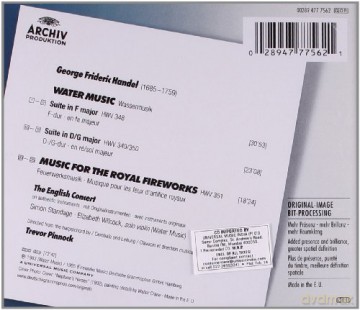 Pinnock: Handel-Water Music [CD]