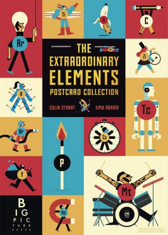 The Extraordinary Elements: Postcard Collection - Colin Stuart [KSIĄŻKA]