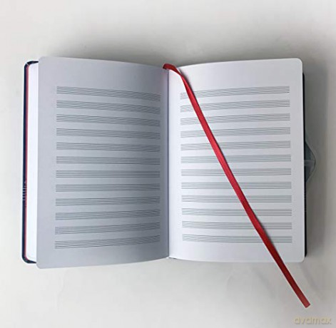 The Faber Music Manuscript Book, 240 page A5, 12-stave: for Composers and Songwriters: Songwriting Book, Blank Music Sheet Book, Manuscript Paper, Music Paper Notebook (Faber Edition) - Faber Music [KSIĄŻKA]