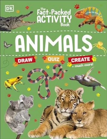 The Fact-Packed Activity Book: Animals - Dk [KSIĄŻKA]