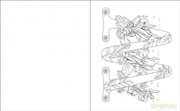 The Fairies A to Z Colouring Book (Arcturus Creative Colouring) - Tansy Willow [KSIĄŻKA]