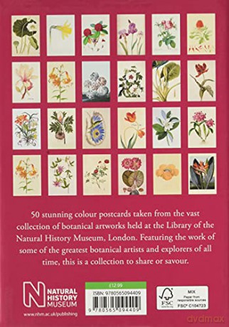 The Flora Collection: Postcards in a Box - The Natural History Museum [KSIĄŻKA]