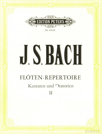 The Flute Repertoire Vol.2 Flute Traversiere - Johann Sebastian Bach [KSIĄŻKA]