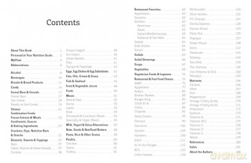 The Food Counter's Pocket Companion Sixth Edition: Calories, Carbohydrates, Protein, Fats, Fiber, Sugar, Sodium, Iron, Calcium, Potassium, and Vitamin D-With 32 Restaurant Chains - Rebecca Lindberg [KSIĄŻKA]