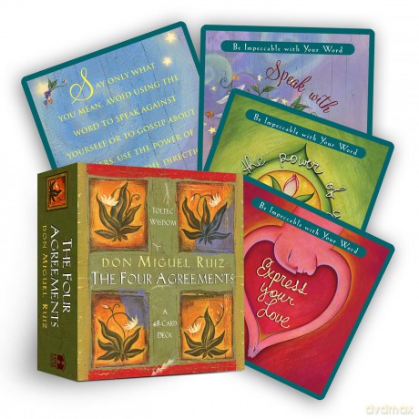 The Four Agreements Cards - don Jose Ruiz [KSIĄŻKA]