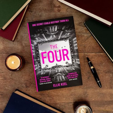 The Four: The instant Sunday Times bestseller and must-read new dark academia psychological thriller debut of 2024 - Ellie Keel [KSIĄŻKA]