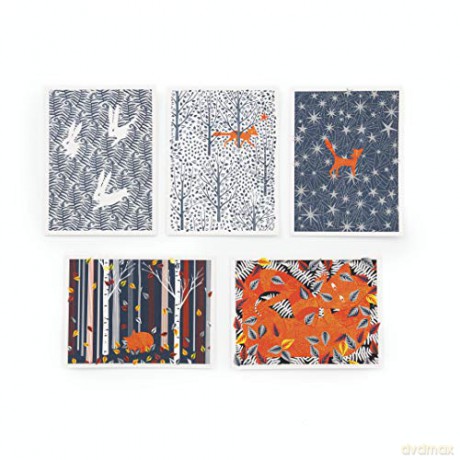The Fox and the Star: Note Cards and Envelopes: Set of 12 - Coralie Bickford-Smith [KSIĄŻKA]