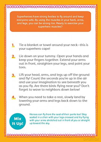The Get Movin' Activity Deck for Kids: 48 Creative Movement Ideas for Little Bodies - Jennifer D Hutton [KSIĄŻKA]