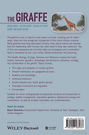 The Giraffe: Biology, Ecology, Evolution and Behaviour - Bryan Shorrocks [KSIĄŻKA]