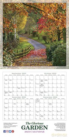 The Glorious Garden 2023 16-Month (WALL 16 MONTH) - Clive Nichols [KALENDARZ]