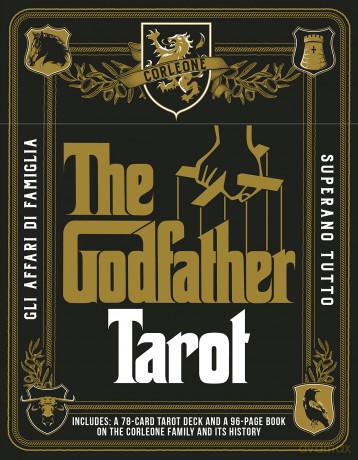 The Godfather Tarot: Includes: A 78-card Tarot Deck and a Book on the Corleone Family and its History - Will Corona Pilgrim [KSIĄŻKA]