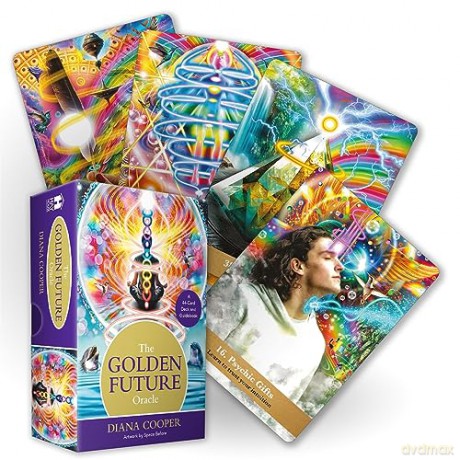 The Golden Future Oracle: A 44-Card Deck and Guidebook - Diana Cooper [KSIĄŻKA]