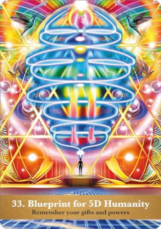 The Golden Future Oracle: A 44-Card Deck and Guidebook - Diana Cooper [KSIĄŻKA]