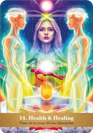 The Golden Future Oracle: A 44-Card Deck and Guidebook - Diana Cooper [KSIĄŻKA]