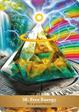 The Golden Future Oracle: A 44-Card Deck and Guidebook - Diana Cooper [KSIĄŻKA]