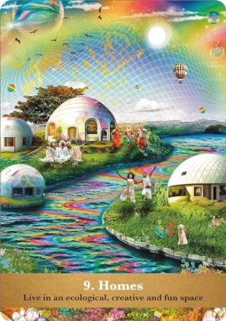 The Golden Future Oracle: A 44-Card Deck and Guidebook - Diana Cooper [KSIĄŻKA]